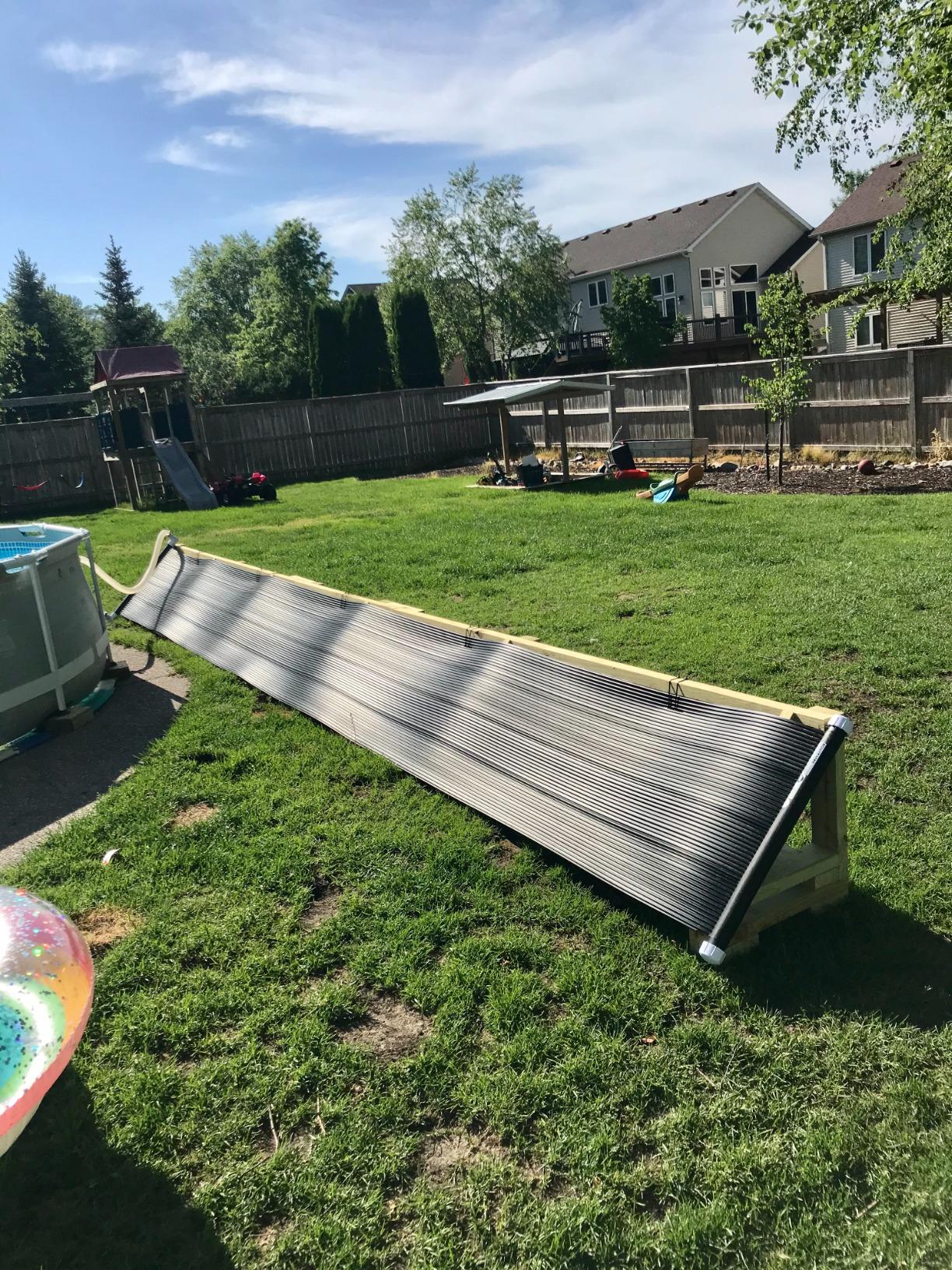 SunHeater® S120U DIY Solar Pool Heater Kit, One 2' x 20' Panel - Image 3